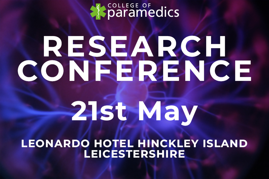 2024 College of Paramedics' Annual Research Conference